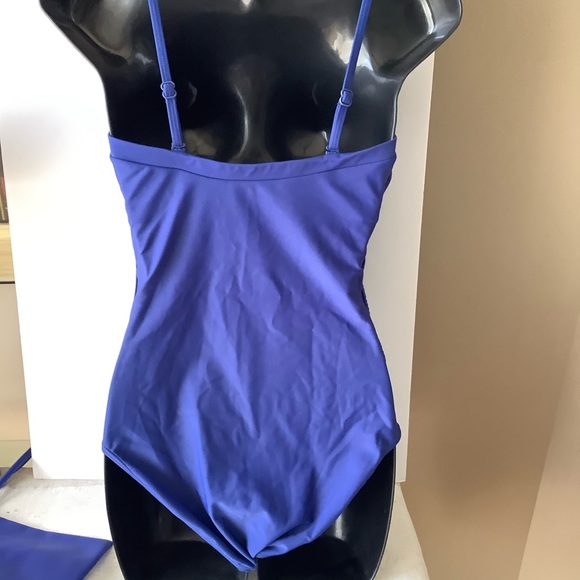 Cristina swimwear purple size 8 with rubber bag - Picture 2 of 5